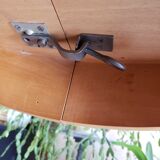 Table ronde extensible style Louis XV avec ses 2 rallonges