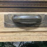 Art Deco console with bevelled mirror