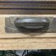 Art Deco console with bevelled mirror