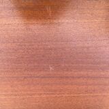 Vintage teak marine desk with 2 drawers.