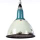 Enamel pendant lamp green