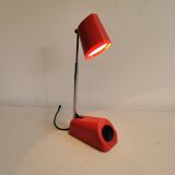 Danish Nordic Solar table or wall lamp in original red color