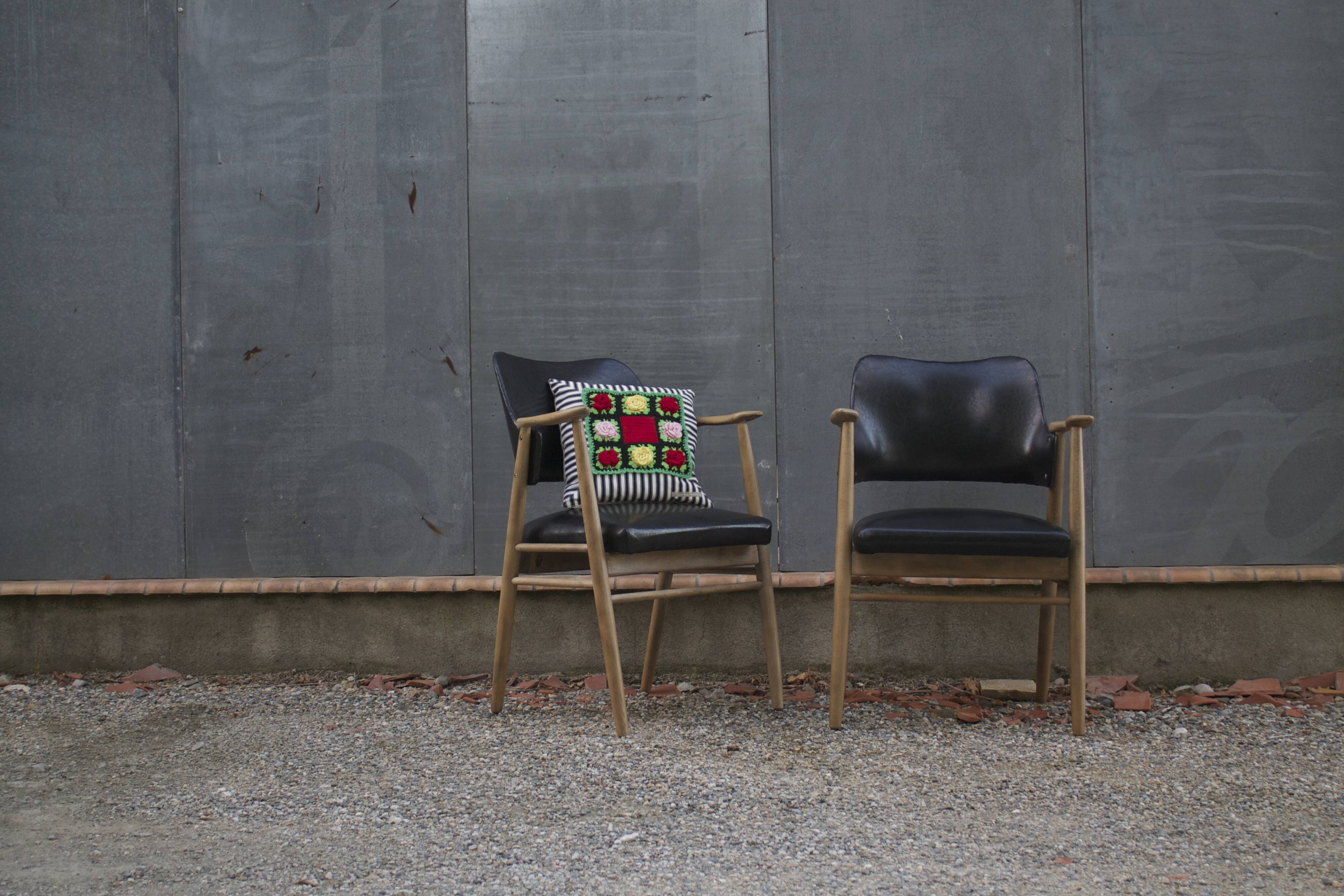 Pair of Scandinavian year 60 Office Chair