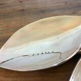 Zoomorphic trinket bowl in solid brass