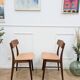 Pair of Danish teak chairs