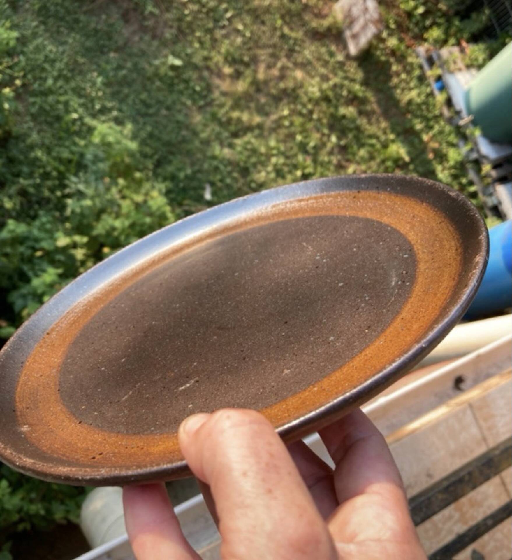 Raw organic flat plates Gre du Marais
