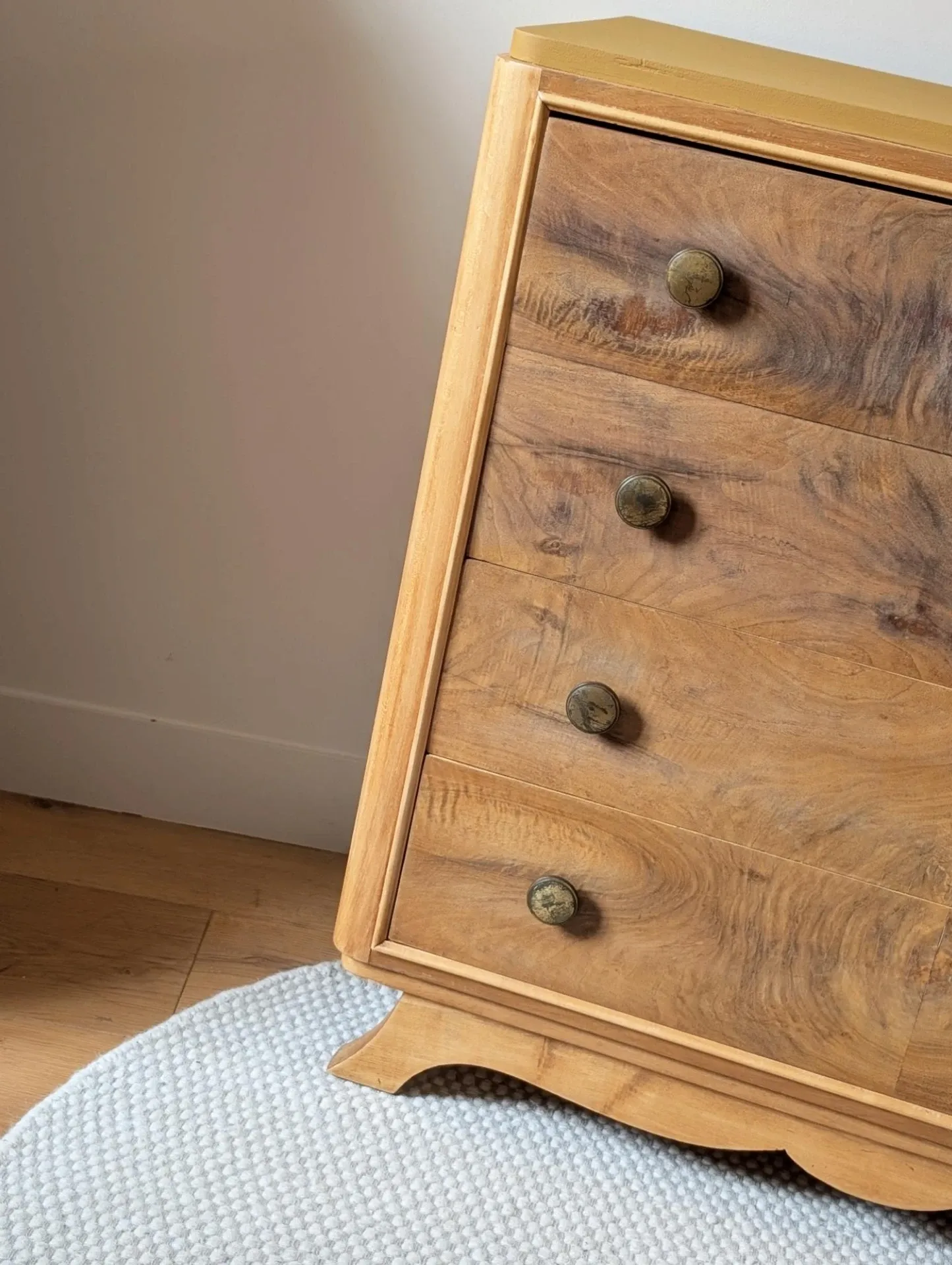 Renovated Art Deco chest of drawers