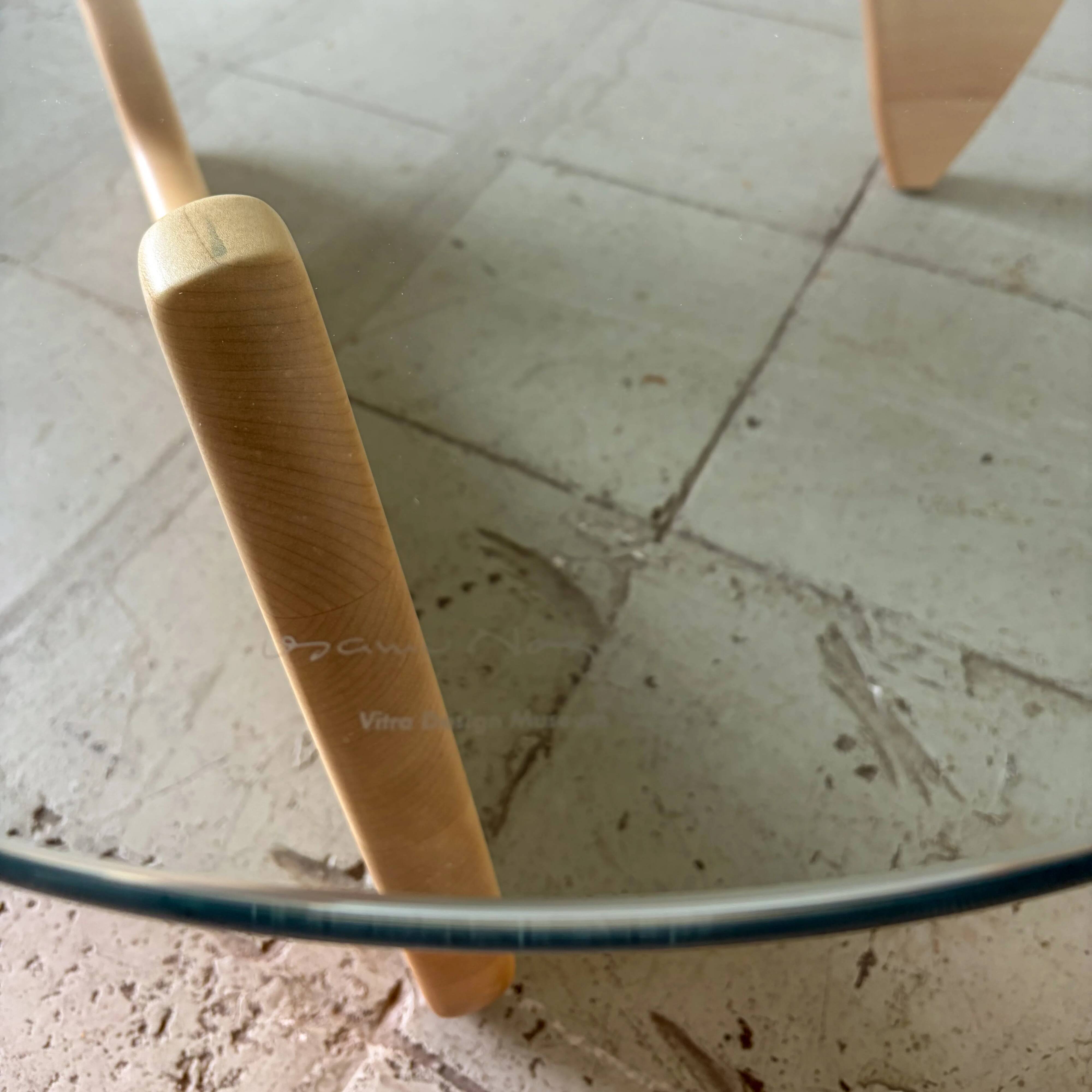 Iconic Noguchi coffee table in maple
