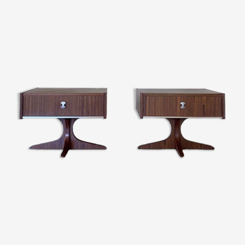 Pair of bedside tables 1970