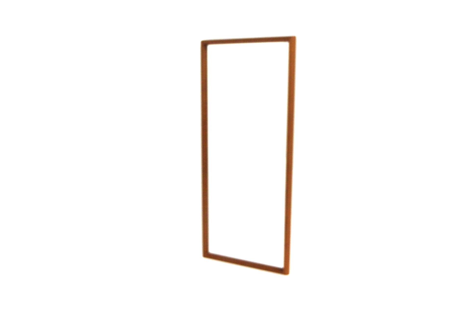 Scandinavian teak mirror, Glas Mäster, Markaryd, Sweden, 1960 - 105x45cm