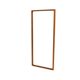 Scandinavian teak mirror, Glas Mäster, Markaryd, Sweden, 1960 - 105x45cm