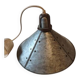 Galvanised metal and brass industrial suspension