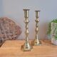 La Redoute x Selency pair of brass candle holders 17