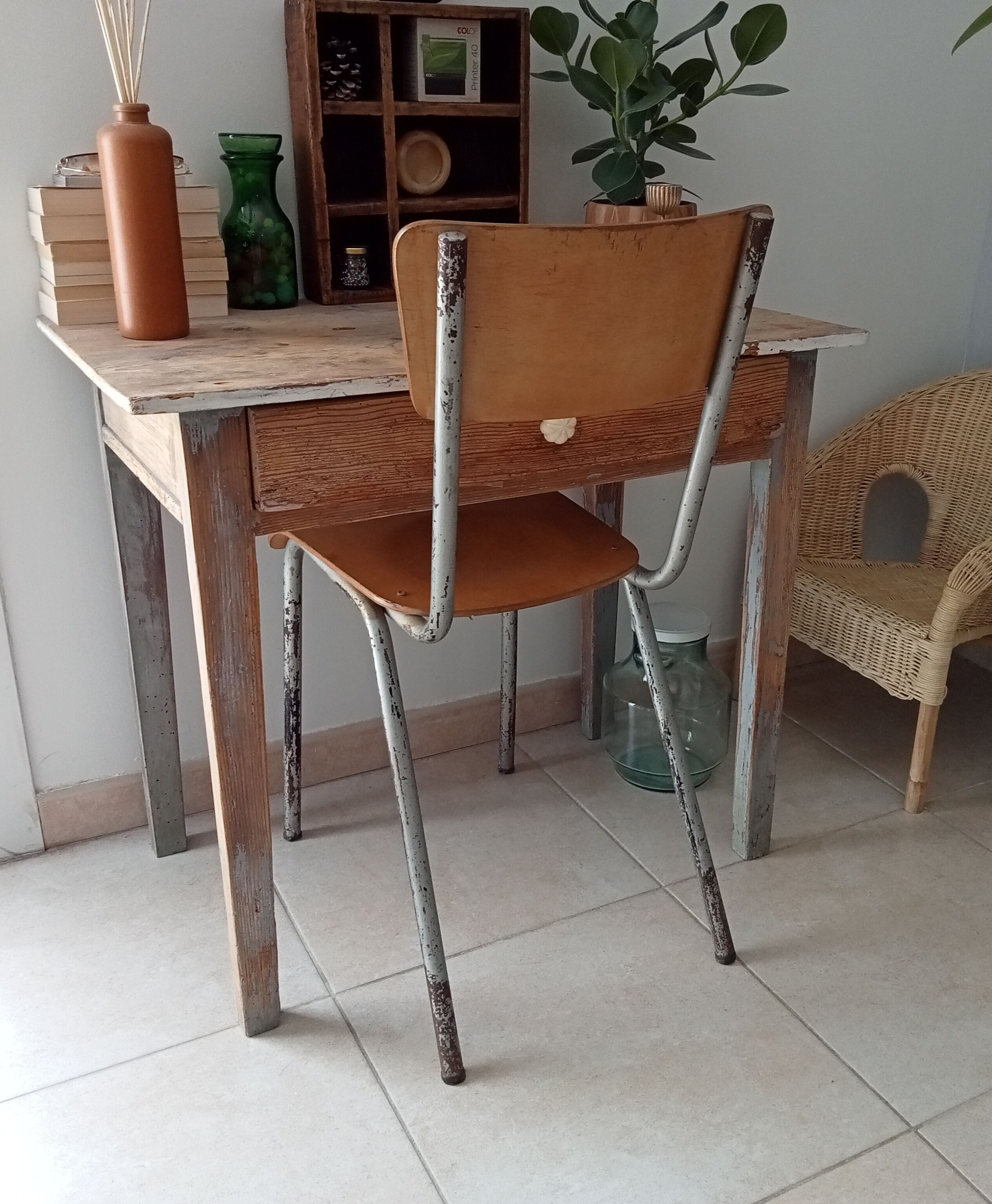 Chaise de salon indus années 50/60