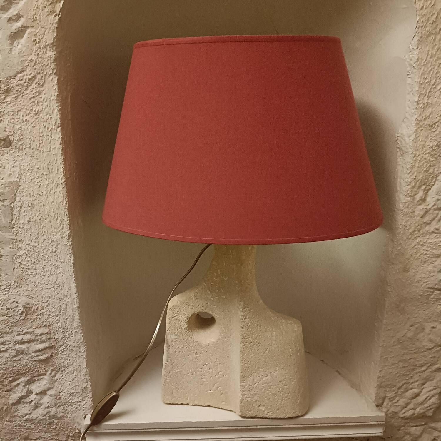 Mineral lamp in the style of Albert Tormos.