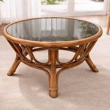 Rattan coffee table