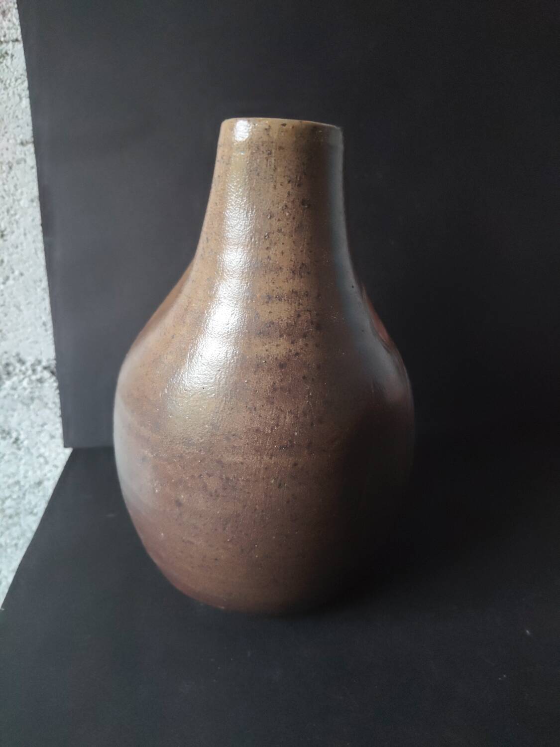 Vintage 1970s art ceramic owl – In the style of Georges Martin