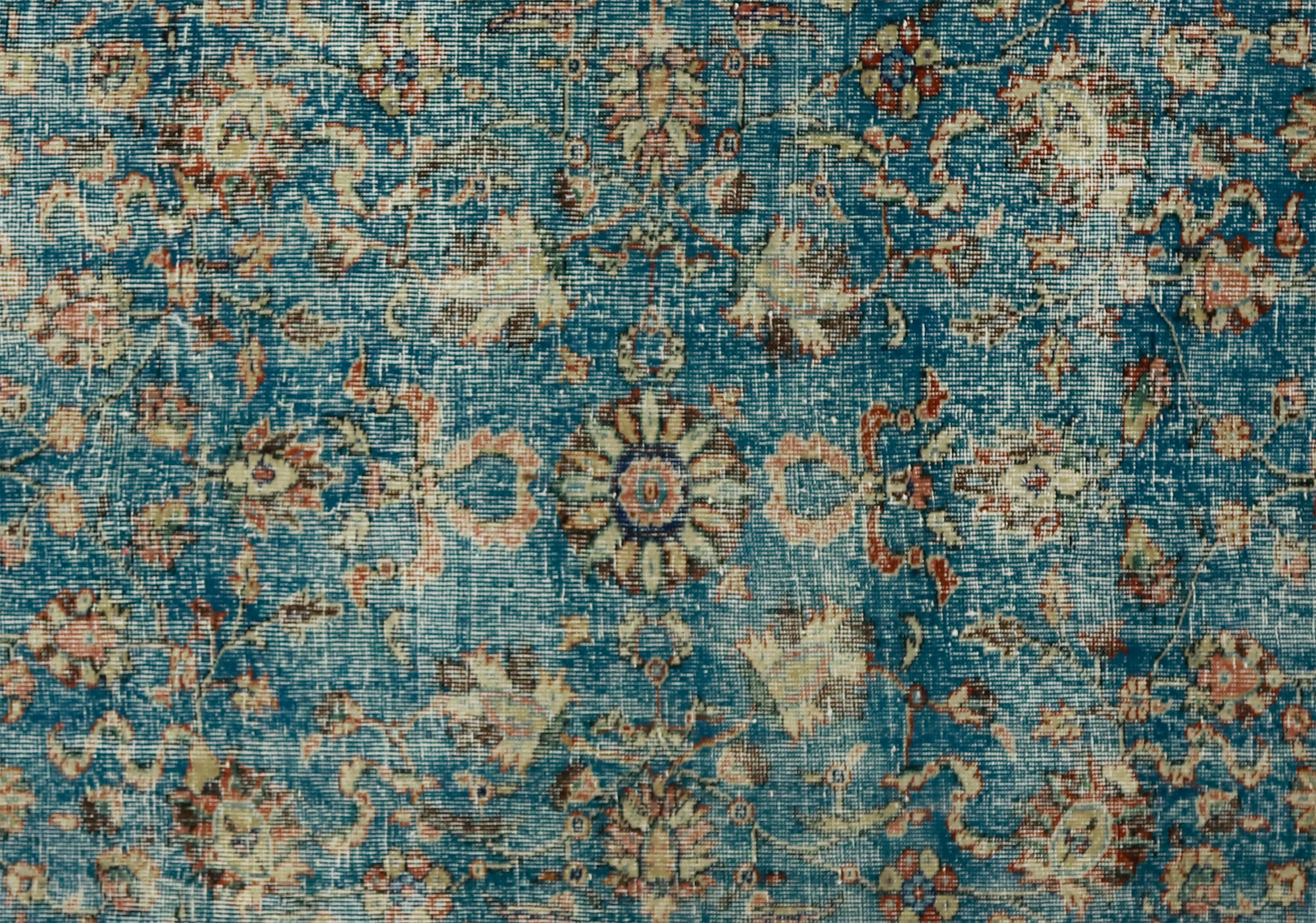 Anatolian handmade vintage rug 256 cm x 161 cm