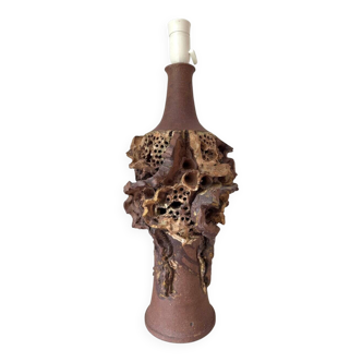 Table lamp by Bodil Marie Nielsen, denmark,  brutalist, 1960s