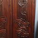 19th-century oak Renaissance wardrobe