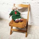 Chaise pliante pour enfant ou poupée