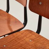 Friso Kramer Set of 4 Result chairs for Ahrend de Cirkel 1958
