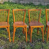 Series of 6 Baumann chairs