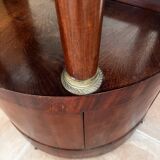 Half-moon console