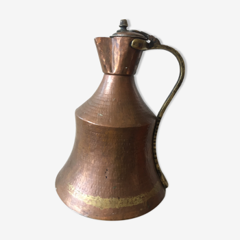Turkish copper ewer antique
