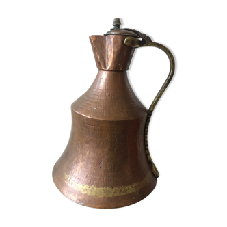 Turkish copper ewer antique