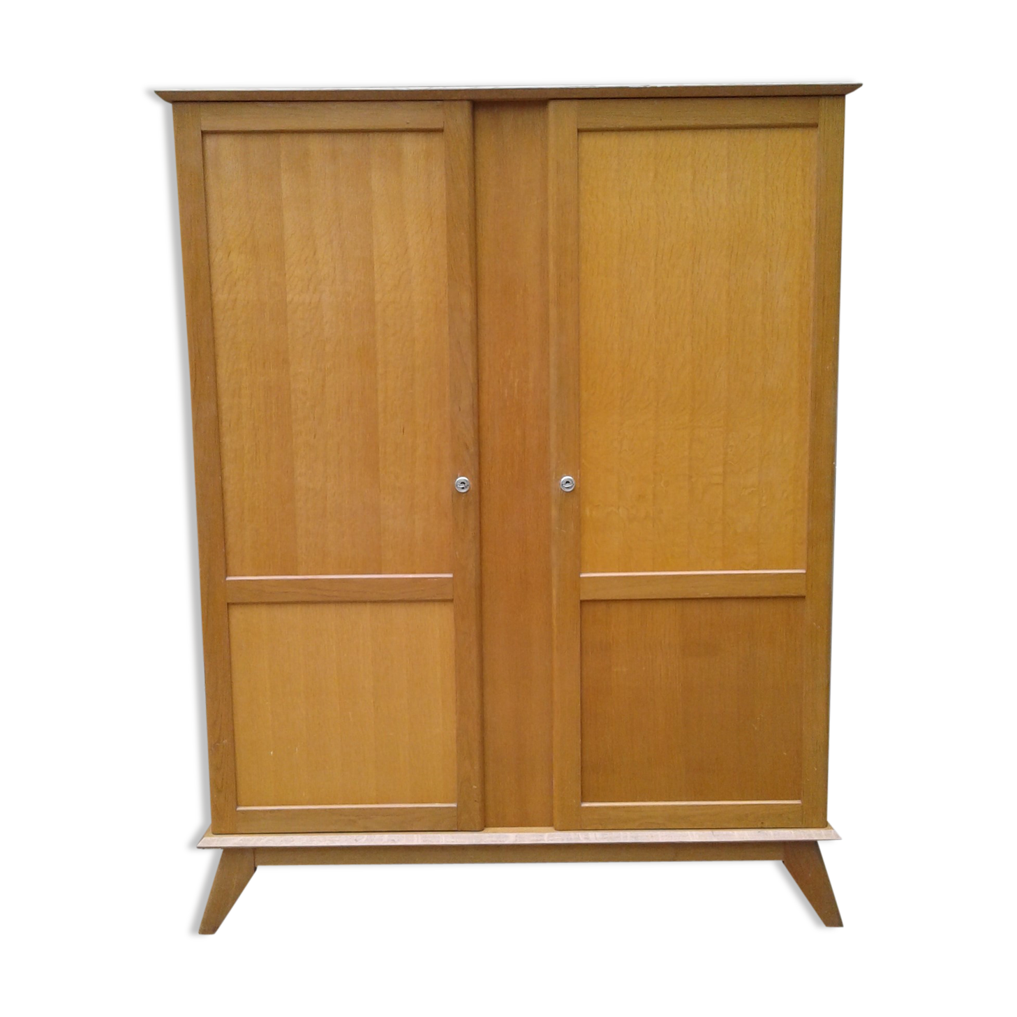 Cabinet vintage feet compass