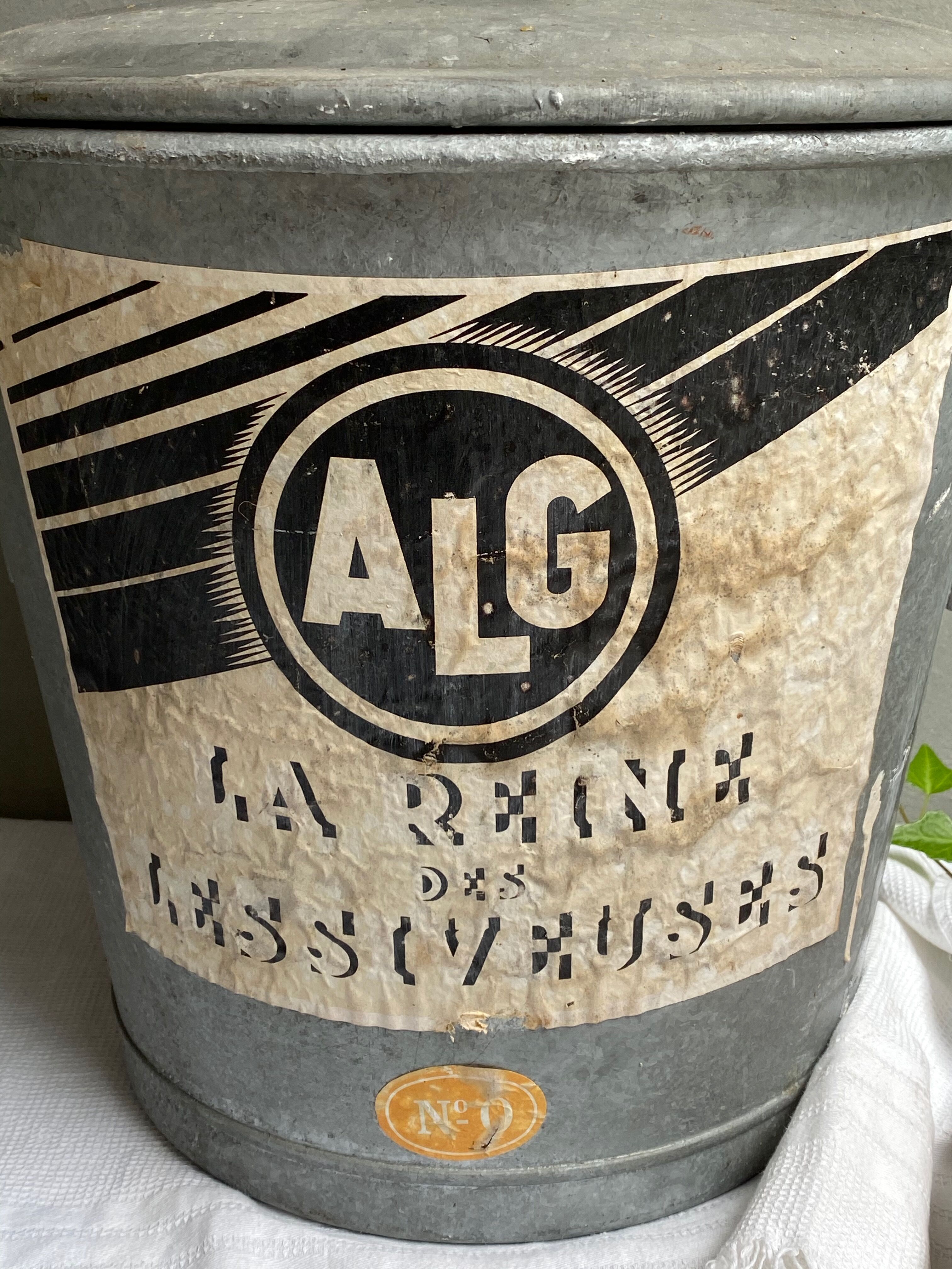 Zinc washing machine