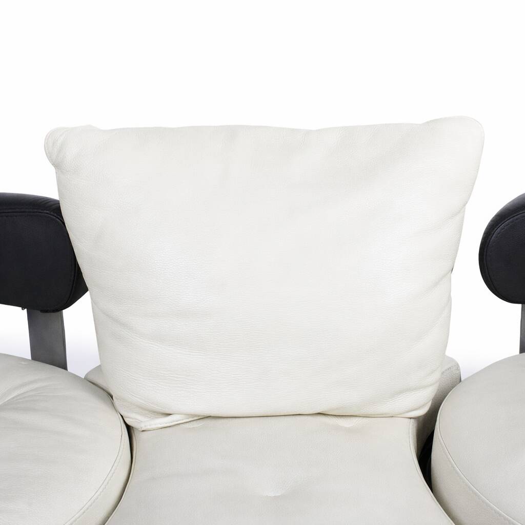 Mario Spinelli for Formenti — 3-Seater Leather Sofa — Italy, 1980s