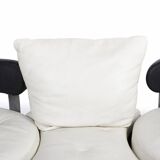 Mario Spinelli for Formenti — 3-Seater Leather Sofa — Italy, 1980s