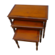 Tables gigognes en merisier