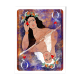 Illustration "Lady of Hearts" A4