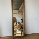 Old foot mirror gilded