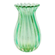 Vase en verre de Murano côtelé, style milieu du XXe siècle, par Archimede Seguso pour Seguso Vetri d'Arte, Italie, années 1950