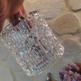 Tulipe en verre moulé