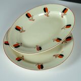 Vintage ceramic serving dish from Nimy