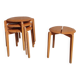 4 Scandinavian stools