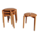 4 Scandinavian stools