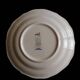 2 earthenware plates from Gien, paradise birds.