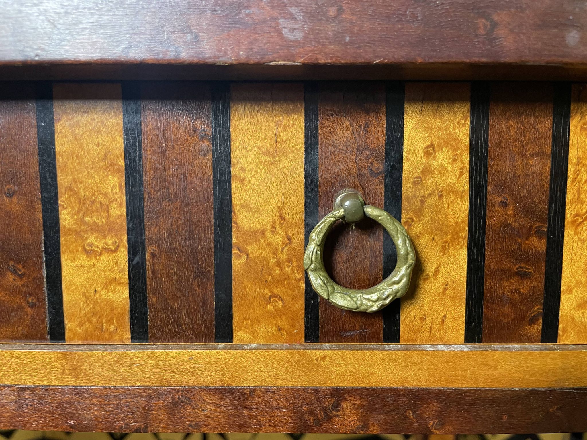 Louis XVI style dressing table in marquetry