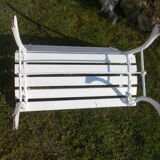 Wrought iron bench