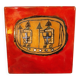 Ceramic tile "Templars" Italy 1960s