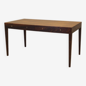 Rosewood desk, Danish design, 1960s, designer: Severin Hansen, production: Haslev Møbelsnedkeri