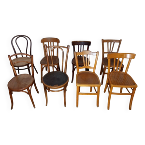 Ensemble de 8 chaises - fischel