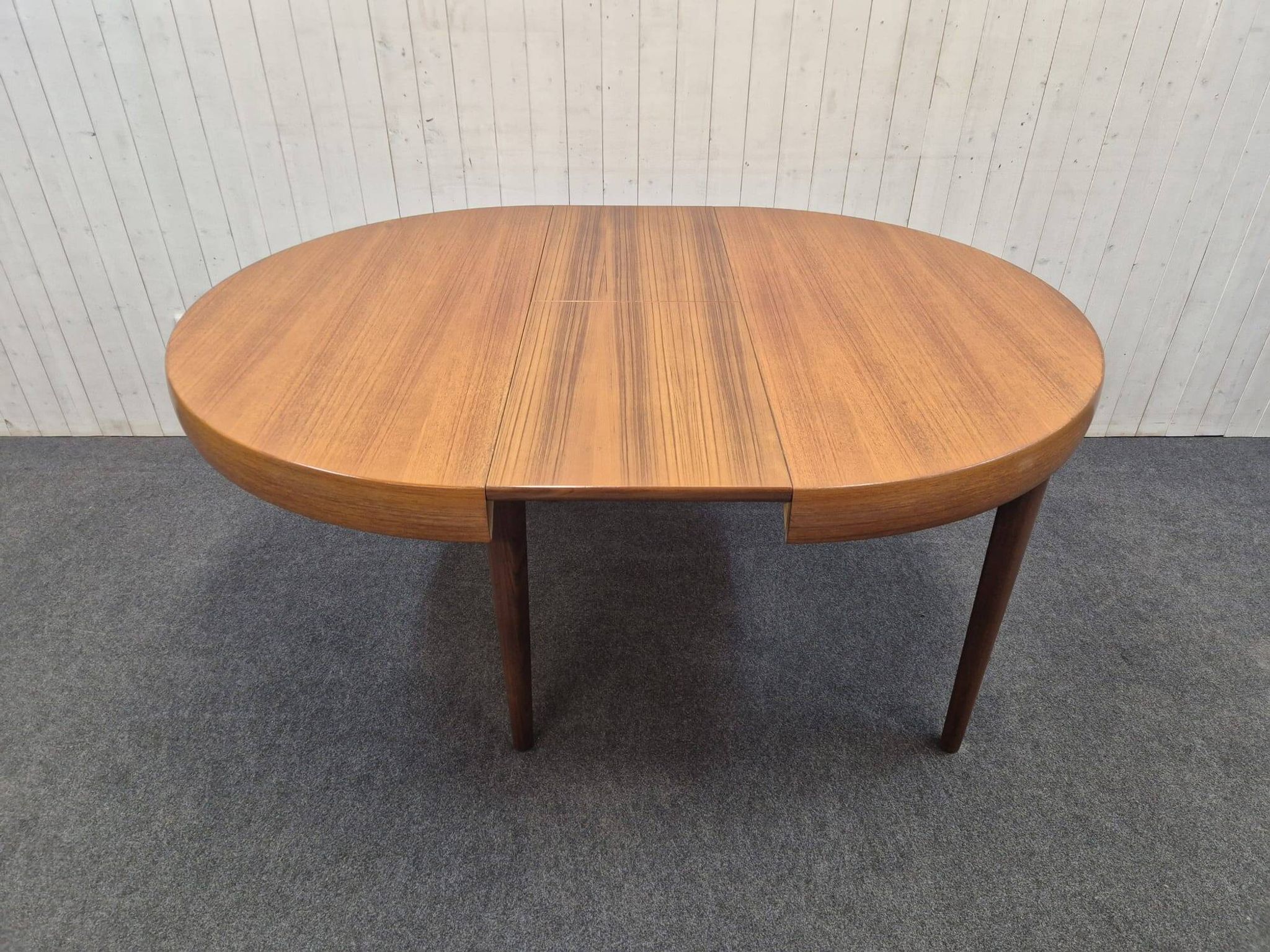Table scandinave vintage double rallonge papillon