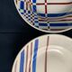 6 assiettes creuses aux couleurs basques, KG Lunéville, 1930